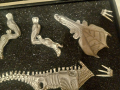 Leading Edge Games ALIENS QUEEN Fig #20303 25mm metal miniature boxed set