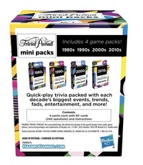 Hasbro Gaming Trivial Pursuit Mini Packs Multipack, Fun Trivia Questions