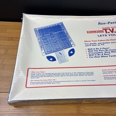 Vintage 1974 Coleco Super Coach TV Football Play Along Board Game New Sealed