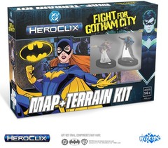 DC HeroClix: Fight For Gotham City Map And Terrain Kit