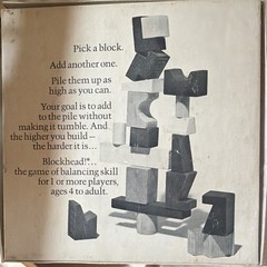 Parker Brothers Blockhead! Balance Skill & Action Game, 1+ Players, Ages 4+
