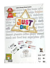 JUST ONE Cooperative Party Card Game REPOS 2019 Spiel des Jahres Award Brand New