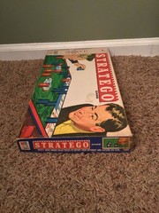 Vintage 1961 Milton Bradley Stratego Board Game Complete