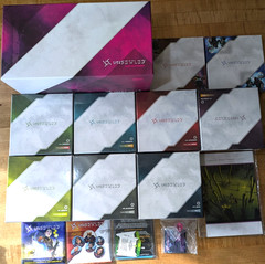 Unsettled Board Game LOT. Core Game and Many Expansions. Most NEW and SEALED