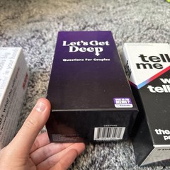 Board Games Lot Of 3 Tell Me Without… Let’s Get Deep and That’s What She Said