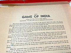 Vintage Rare Game of India Milton Bradley, No 4083 Board Hunting Game