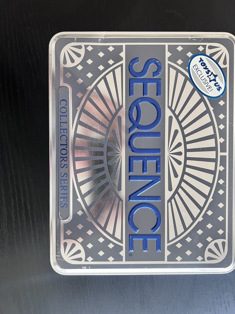 Sequence Collector’s Series Tin Board Game – Toys R Us Exclusive – Read Notes