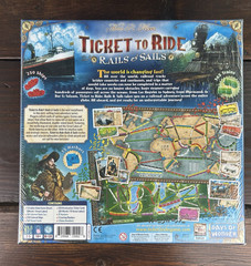 Days of Wonder Ticket to Ride Rails & Sails Board Game NEW SEALED