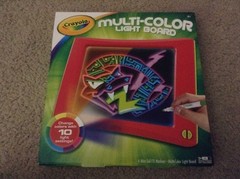 New Crayola Multi-Color Light Board W/ 10 Light Settings Ages 6 And Up