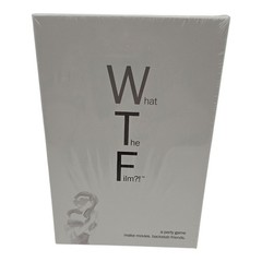 New What The Film Game, 3 to 8 Players, Ages 12 and Up 30 To 60 Minutes To Play