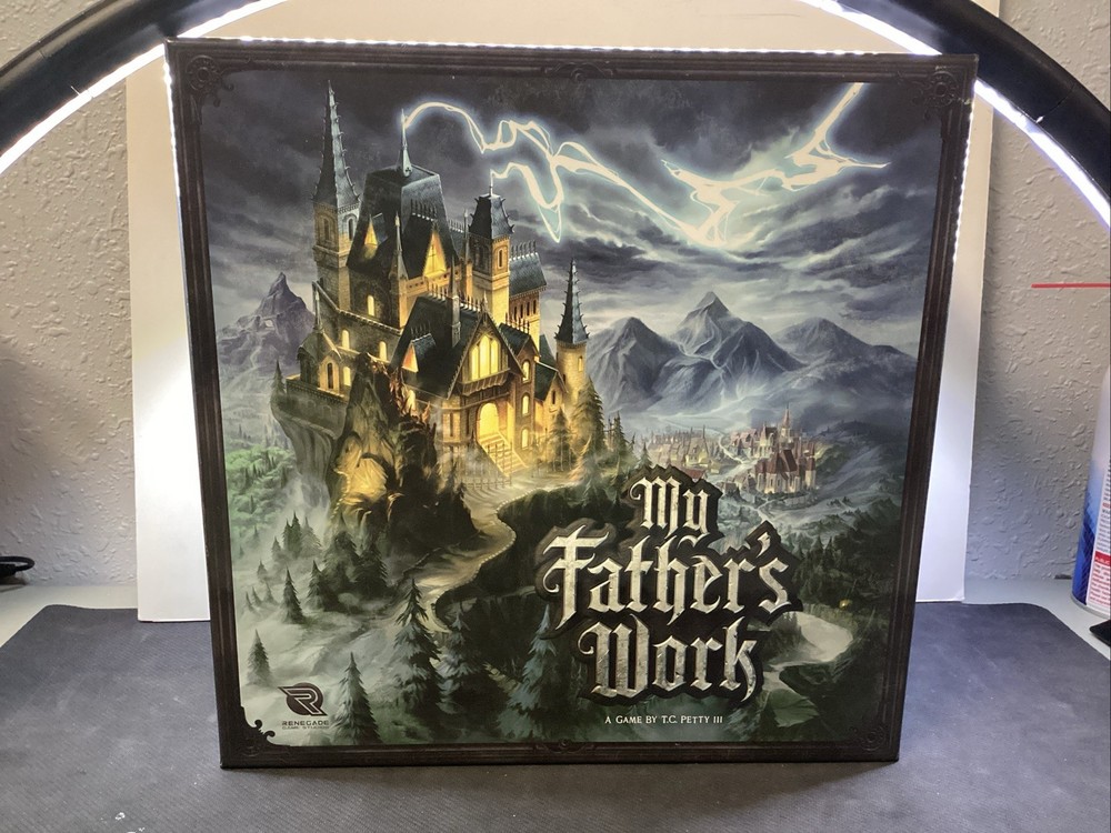 Renegade Studios MY FATHER’S WORK GAME KICKSTARTER EXCLUSIVE(complete) jm7152614