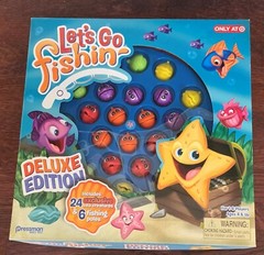 Pressman Let’s Go Fishin’ Deluxe edition fishing Game