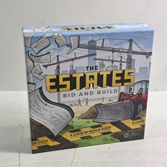 The Estates Bid & Build Finance Construction Capstone Board Games Klaus Zoch VG+