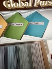 National Geographic Global Pursuit Game 1987 Complete Game Perfect Condition