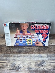 Guess Who? Vintage 1991 Board Game Milton Bradley 100% Complete w/ Instructions