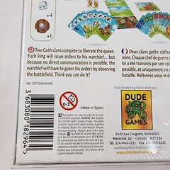 Dude Games Goths Save The Queen Strategy Board Game Night Fun 2-8 Players New