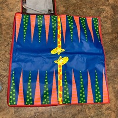 AlexToys Games to Go Floormat 6 Indoor Outdoor Games 36 x 38″ Carry Pouch