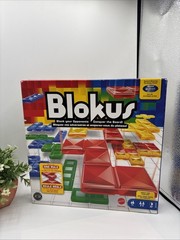 Mattel Blokus Educational Strategy Board Game Kids adult Gift Family Party NIB