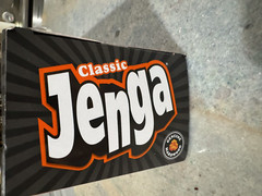 Hasbro Classic Jenga game, wooden pieces, NEW