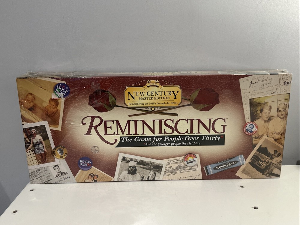 Reminiscing The Game for People Over Thirty 2000 The Millennium Edition New RARE