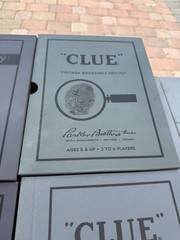 Collection – Monopoly & Clue Game Company Vintage Board Shelf Edition Bookshelf