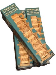 72 Pc Set Tumbling Tower Wooden Stacking Blocks – New In Box | Kids Block Game