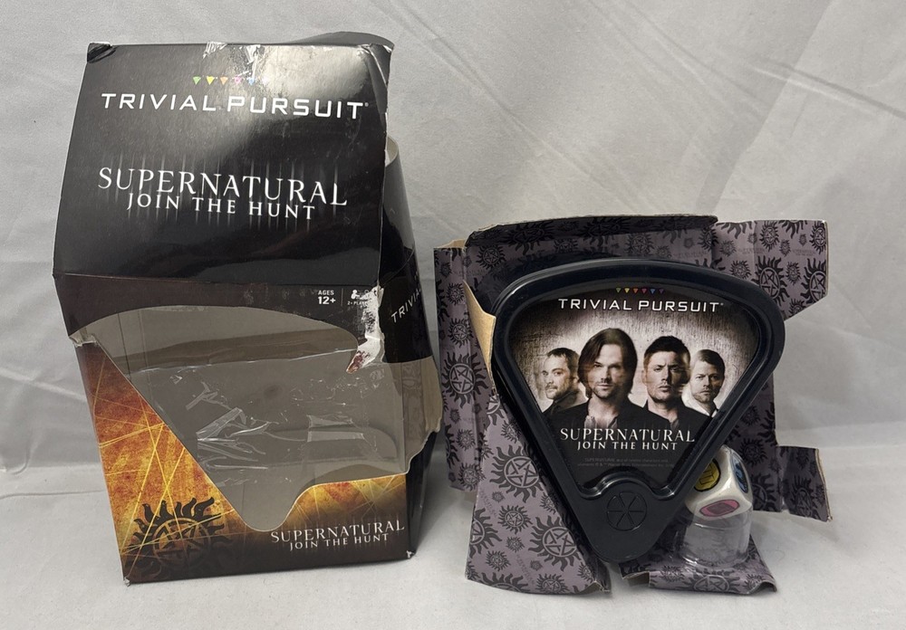 New Supernatural Join The Hunt Trivial Pursuit USAopoly Hasbro TV Winchesters