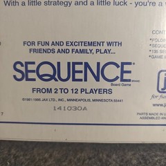 Sequence Board Game – Strategy & Fun for All Ages | NEW Sealed | English/Spanish