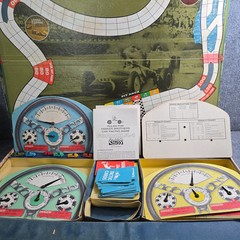 Parker Brothers Formula 1 Car Racing Game Vintage Board Game Complete
