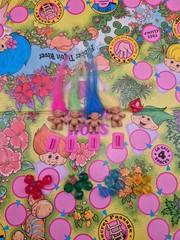 Treasure Trolls Board Game Pressman 1992 Search Wishstones 2-4 Player *READ*