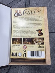 Salem Card (Board) Game Facade Games – Kickstarter Backer Sticker Complete