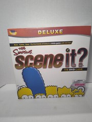 The Simpsons Scene It Deluxe Edition DVD Trivia Board Game 100% Complete Tested