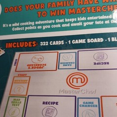 Wilder Toys MASTER CHEF Family Cooking Game Teach Kids To Cook, 22 Recipes