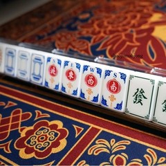 American Mahjong Tiles set ,160 tiles, Sapphire Crane，gift