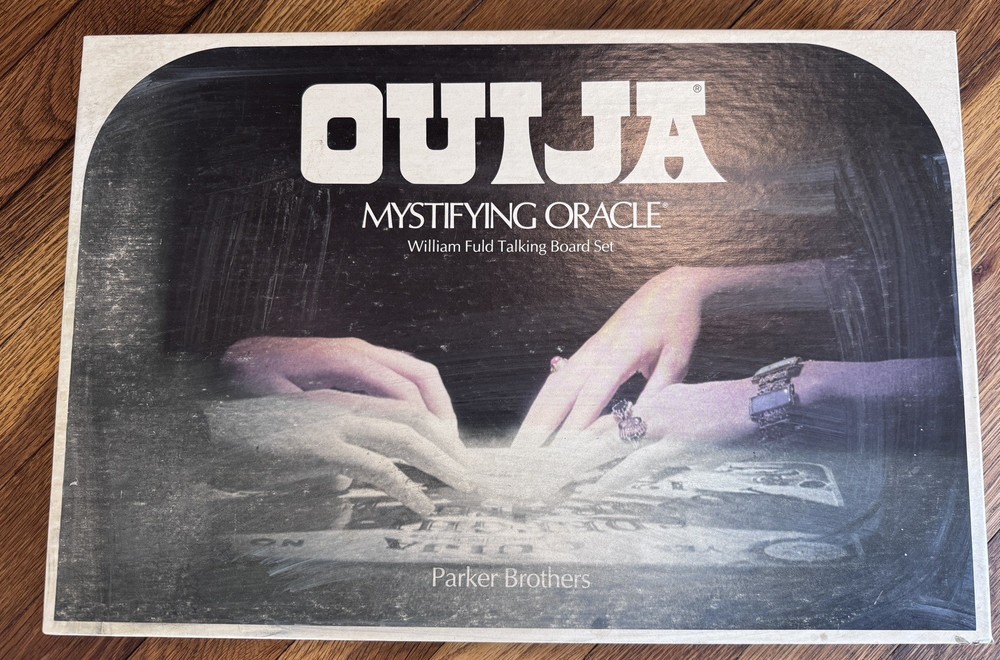 Vintage 1972 Ouija Board, William Fuld Parker Brothers Complete Salem, Mass.