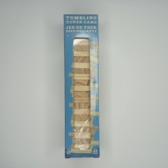 72 Pc Set Tumbling Tower Game Wooden Stacking Blocks New