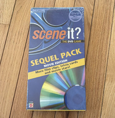 Mattel Scene It? Sequel Pack Movie Edition DVD Trivia Game Extension Pack