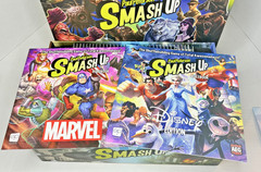 Smash Up Big Geeky Box Paul Peterson 2014 + 8 Expansions Marvel Disney Monster