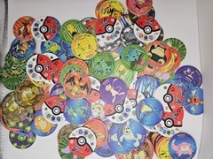 Lot of 500 Random Mix Of 2002 Pokemon Tazos From 1st Generation Pokemon Tazos
