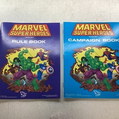 TSR MARVEL SUPER HEROES BASIC SET + THE UNCANNY X-MEN BOX SETS complete AC78262