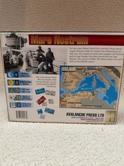 Bomb Alley Mediterranean Naval War 1940-43 Avalanche Press Unpunched Complete