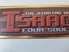 Binding of Isaac Four Souls First Edition Gold Box Kickstarter – Contents Sealed
