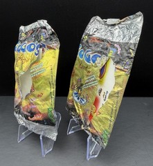 Lot Of 2 Open GoGo’s Crazy Bones Rockeros Bazooka Pack Extremely Rare Mexican