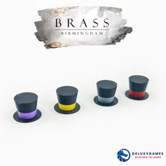 Brass Birmingham – 175 Deluxe Tokens (Score + income markers Free Gift)