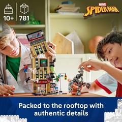 LEGO Marvel Spider Man Daily Bugle Building 76342 7 Minifigures Rhino