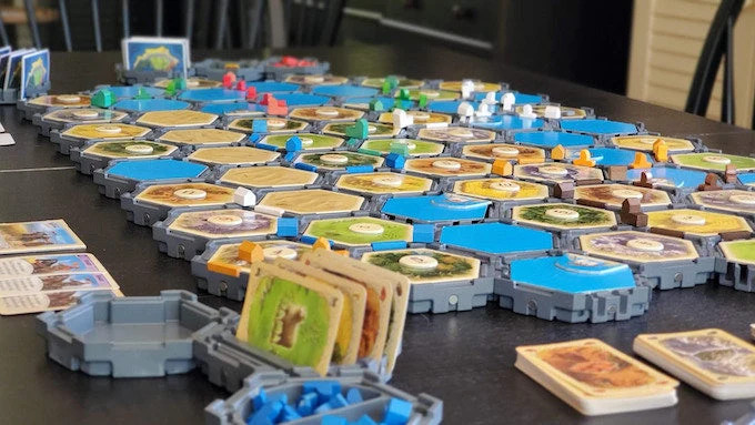 HEX Epic Party Pack (88 pcs) Magnetic Board Game Organizer Catan Accessory