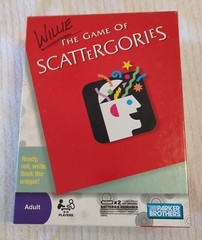 The Game of Scattergories Adult Board Game Hasbro Parker Brothers 2009 Complete