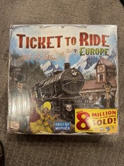 Ticket to Ride : NEW Europe Board Game by Days of Wonder