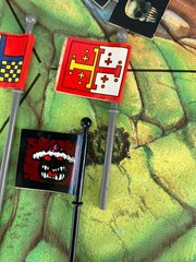 Milton Bradley Battle Masters Epic Game of Fantasy Board Game 1992