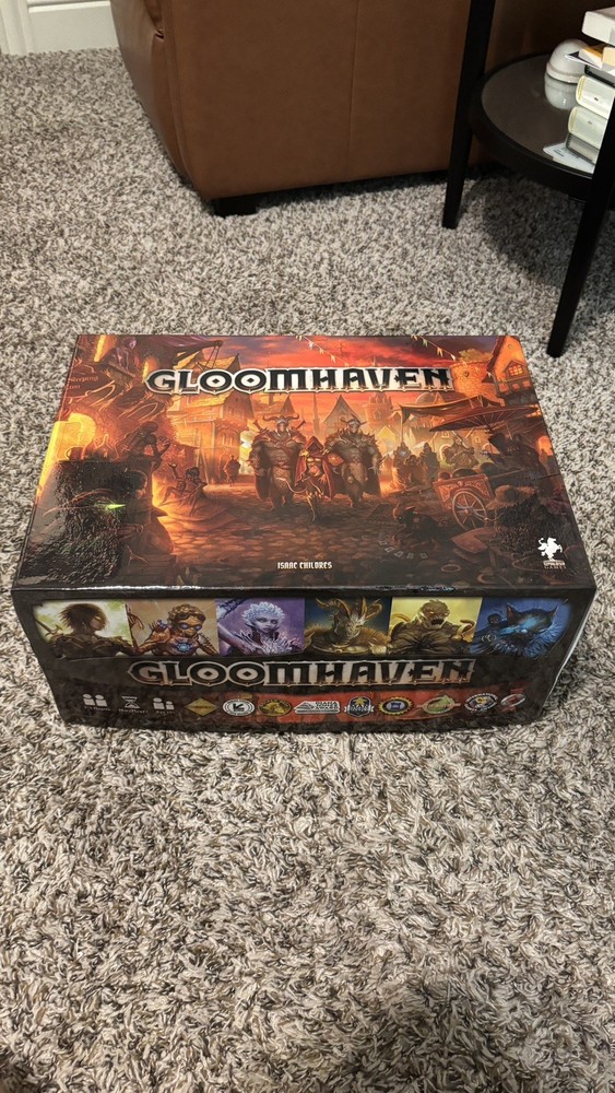 Games Gloomhaven Fantasy Complete Board Game 1-4P 14+ 2017